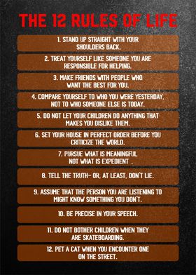 the 12 rules of life