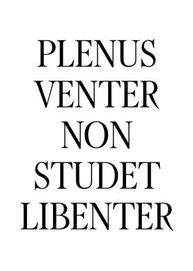 Plenus Venter Non Studet