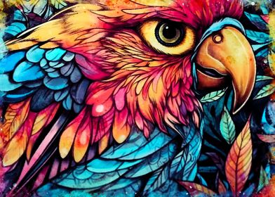 Exotic Birds Art