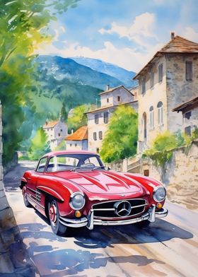 Car Watercolor