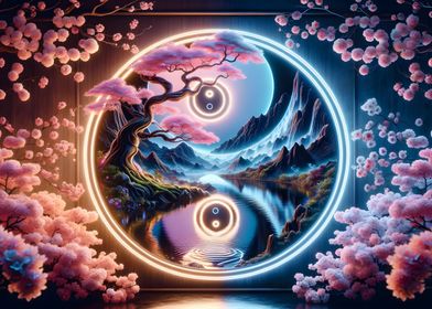 Day and night Yin Yang