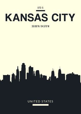 Kansas City USA Skyline