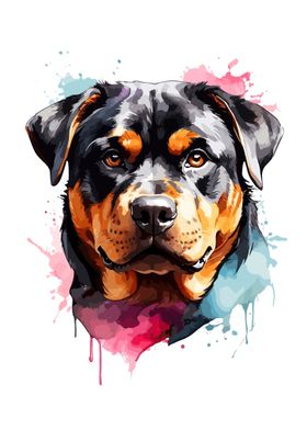 Rottweiler Face