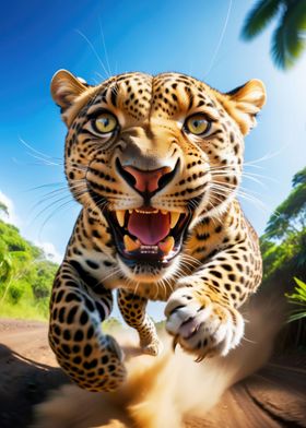 The Fierce Leopard