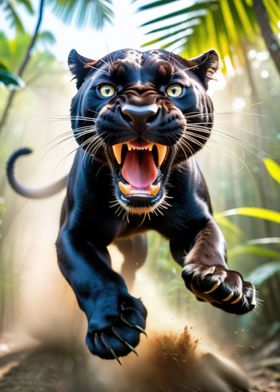 The Fierce Black Panther