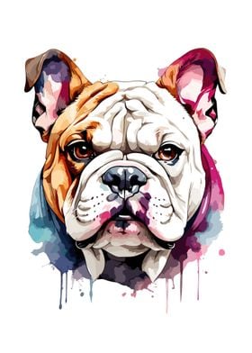 Bulldog Face