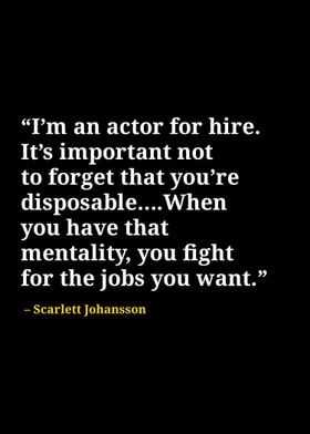Scarlett Johansson quotes 