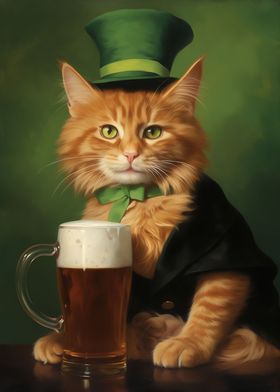 Saint Patrick Kitten Beer