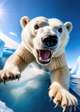 The Fierce Polar Bear