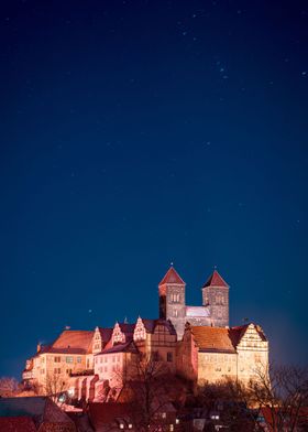 Nightfall in Quedlinburg