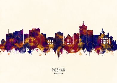 Poznan Poland Skyline