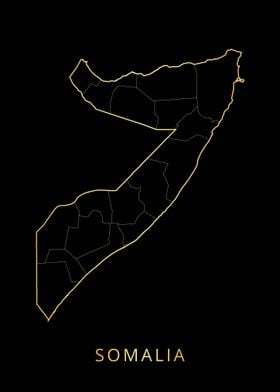 Somalia Gold Map