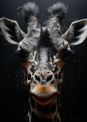 Giraffe portrait