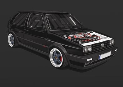 VW Golf 2 Rallye G60