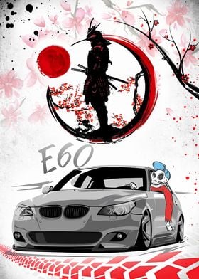 BMW E60 car