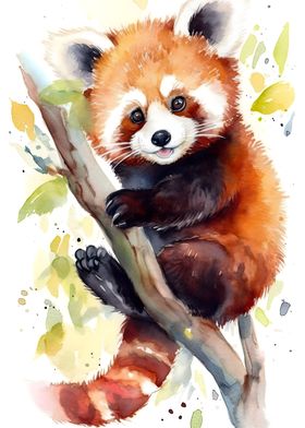 Wild Red Panda