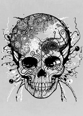 Psychedelic Skulls 