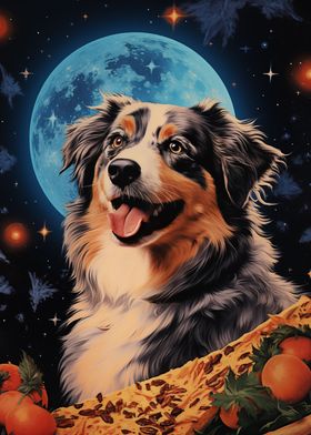 Australian Shepherd Art