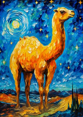The Starry Night Camel