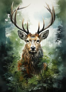 Deer portrait