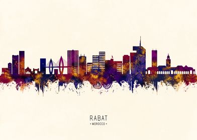 Rabat Morocco Skyline