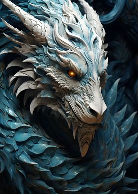 Turquoise dragon