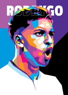 Football Player in WPAP 32