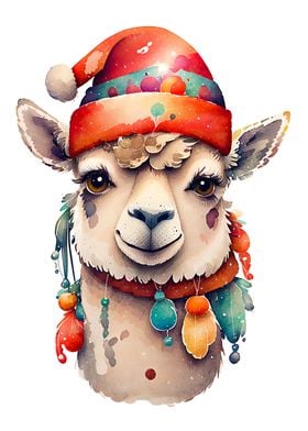 Festive Llama Glee