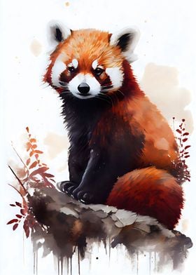 Wild Red Panda