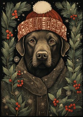 Labrador Retriever Xmas