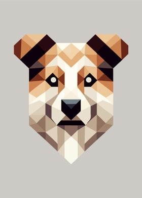 Dog Low Poly