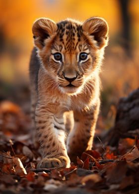 Lion cub