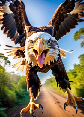 The Fierce Bald Eagle