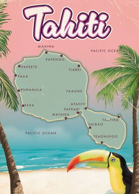 Tahiti Travel poster