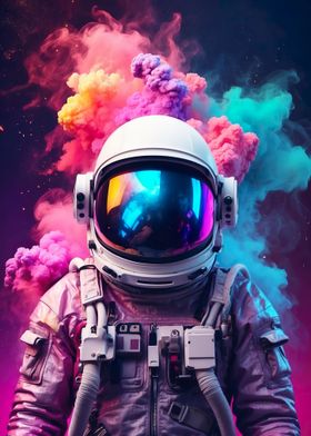 Astronaut Smoke