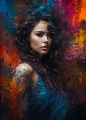 Beautiful Abstract Woman