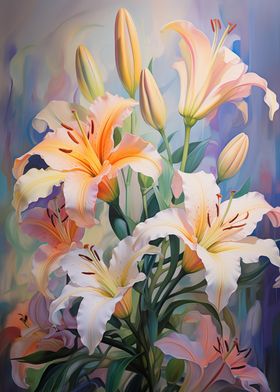 Lilies in Bloom