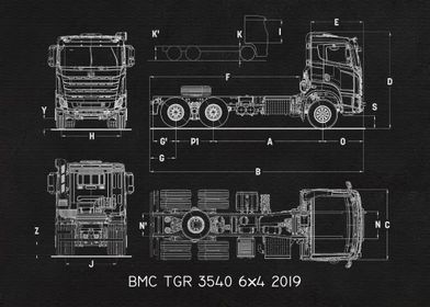 BMC TGR 3540 6x4 2019