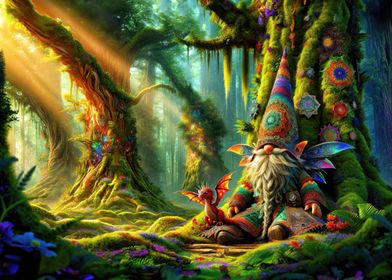 Gnomes Enchanted Slumber
