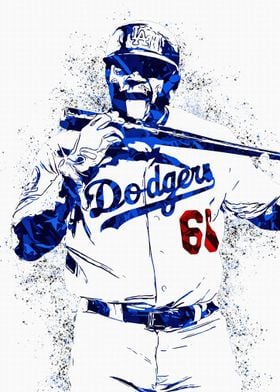 Yasiel Puig Painting