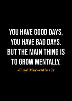 Floyd Mayweather Jr Quotes