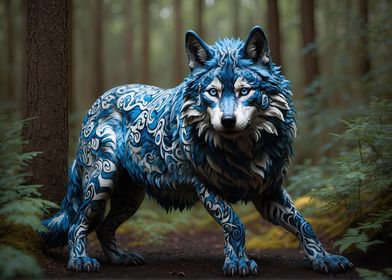 Blue Mountain Wolf