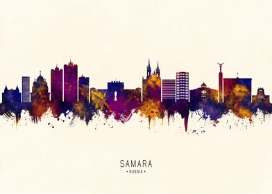 Samara Russia Skyline