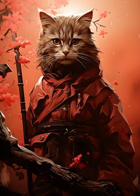 Sakura Tree Warrior Cat