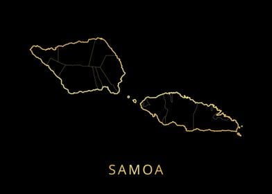 Samoa Map