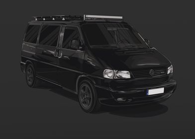 VW T4 Black TDI