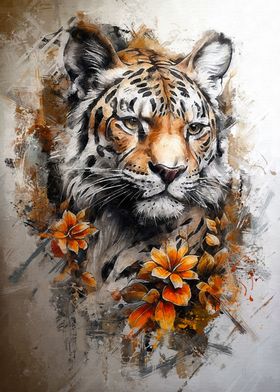 Floral Tiger