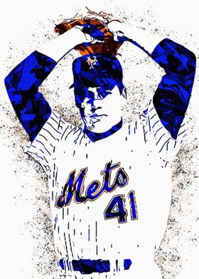 Tom Seaver painting