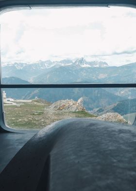 Frame of Alpine Serenity