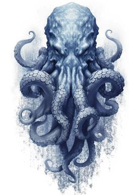 blue octopus